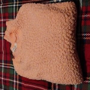 Love & Joy peach sweatshirt. SIZE medium